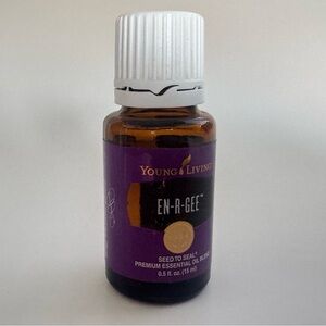 Young Living En-R-Gee Essential Oil Blend. 15 mL. New, unopened!
